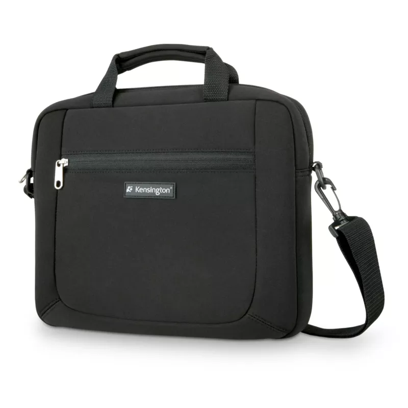 Kensington Simply Portable 15.6'' Laptop Sleeve- Czarny, Sleeve case, 39.6 cm (15.6 inch), Shoulder strap, 386 g