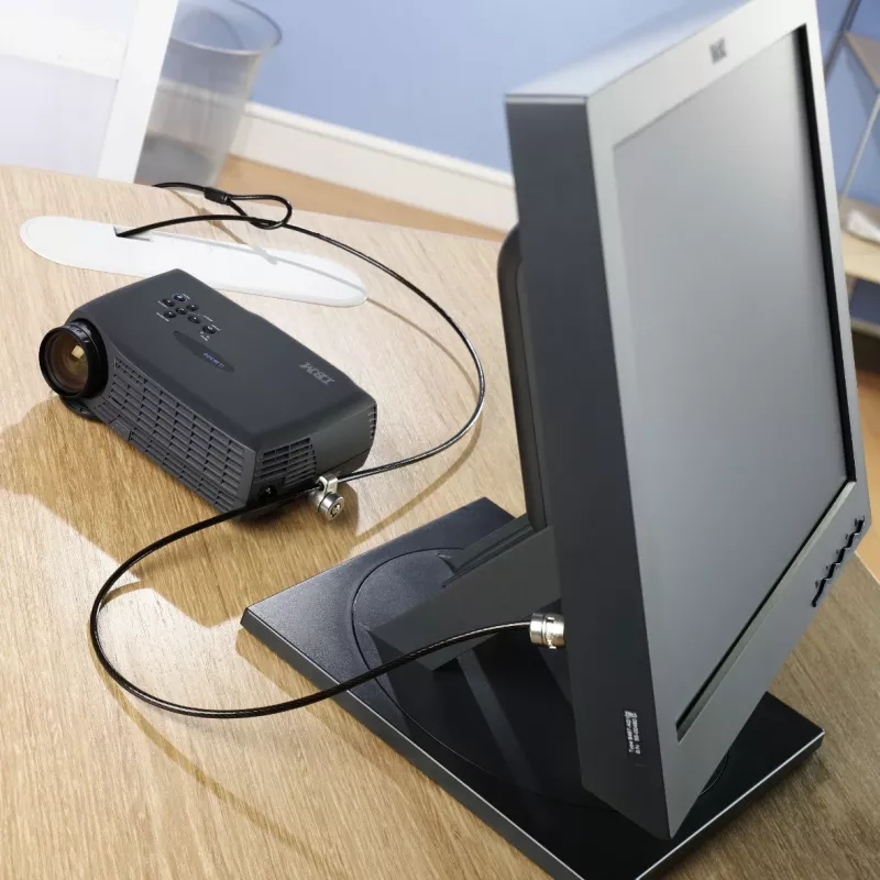 Kensington MicroSaver® Keyed Twin Laptop Lock, 2,2 m, okrągły klucz, stal
