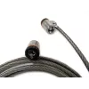 Kensington MicroSaver® Keyed Twin Laptop Lock, 2,2 m, okrągły klucz, stal