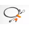 Kensington MicroSaver® Keyed Twin Laptop Lock, 2,2 m, okrągły klucz, stal