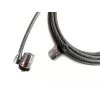 Kensington MicroSaver® Keyed Twin Laptop Lock, 2,2 m, okrągły klucz, stal