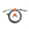 Kensington MicroSaver® Keyed Twin Laptop Lock, 2,2 m, okrągły klucz, stal