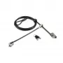 Kensington cienki NanoSaver 2.0 Dual Headed Lock, Kensington, klucz, stal węglowa, srebrny, czarny