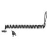 Kensington NANO PORTABLE KEYED LOCK KD, 2.3 m, Klucz, Czarny