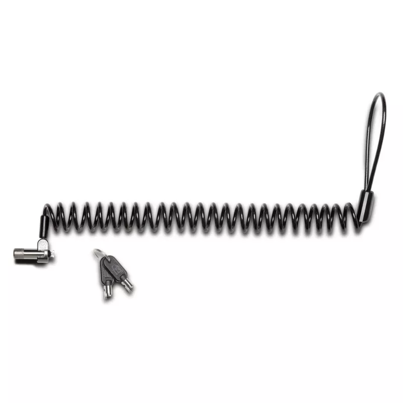 Kensington NANO PORTABLE KEYED LOCK KD, 2.3 m, Klucz, Czarny