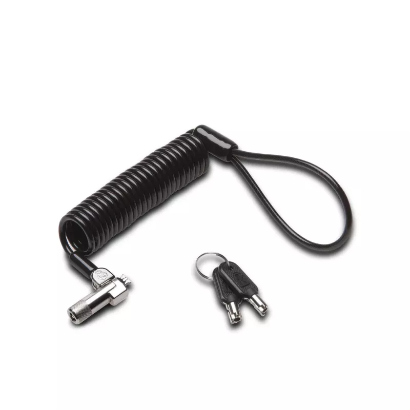 Kensington NANO PORTABLE KEYED LOCK KD, 2.3 m, Klucz, Czarny