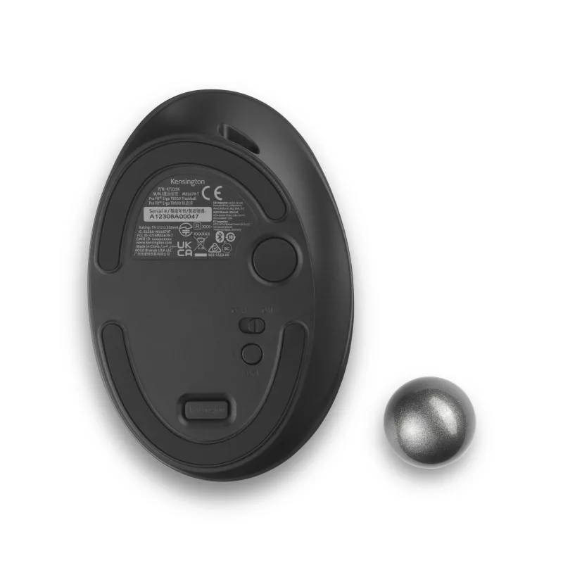 Trackball Kensington Pro Fit Ergo TB550 RF Wireless + Bluetooth
