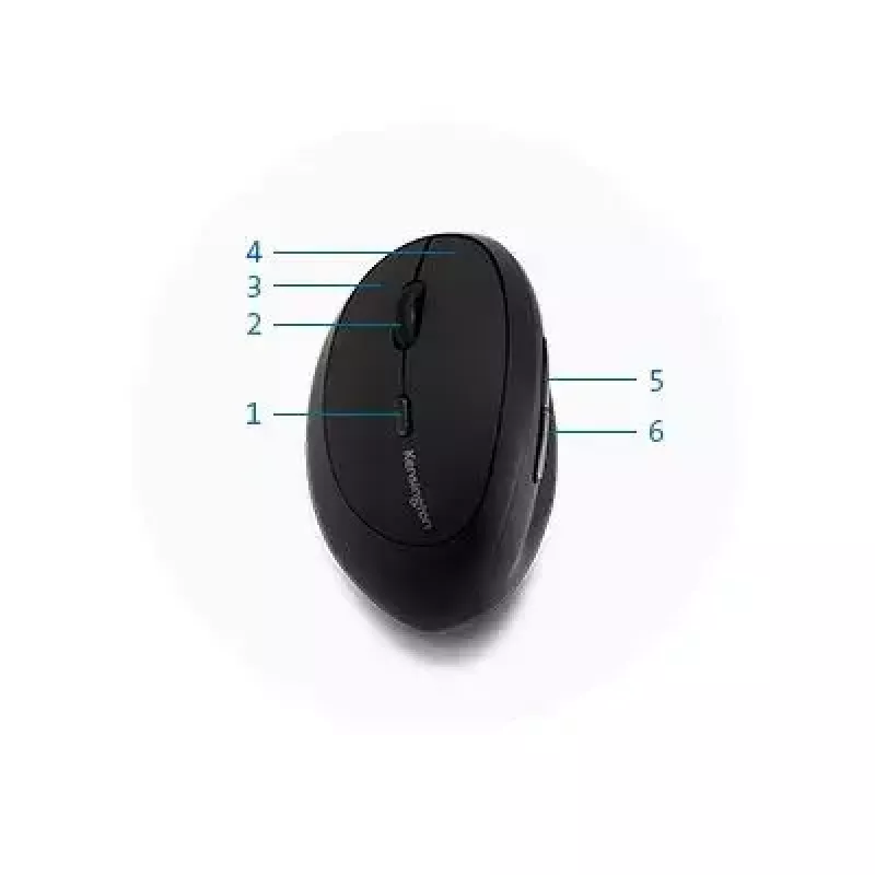 Mysz Kensington Pro Fit Left Handed Ergo Wireless RF Wireless