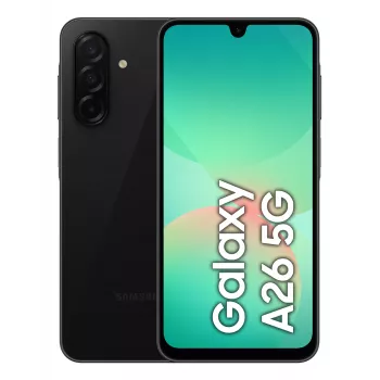 Samsung Galaxy A26 17 cm (6.7 cala) Hybrydowy Dual SIM Android 15 5G USB Type-C 6 GB 128 GB 5000 mAh Czarny
