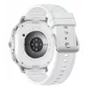 Samsung Galaxy Watch 8 Classic 3.3 cm (1.3 inch) AMOLED 46 mm cyfrowy 438 x 438 pikseli ekran dotykowy srebrny Wi-Fi GPS (satelitarny)