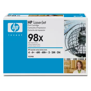 Oryginalny czarny toner HP 98X, 1 szt.