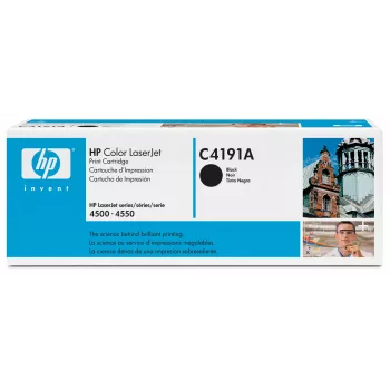 HP Color LaserJet C4191A Czarny Oryginalny Toner, 9000 stron, Czarny, 1 szt.
