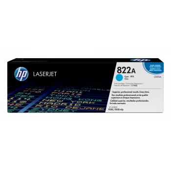 Oryginalny toner HP 822A cyjan do drukarek LaserJet, 1 szt.