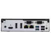 Shuttle cienki PC DH610 , S1700, 1x HDMI, 2x DP , 1x 2.5 inch, 2x M.2, 2x LAN (Intel 1G + 2.5G), 2x COM, praca ciągła 24/7, w zestawie VESA