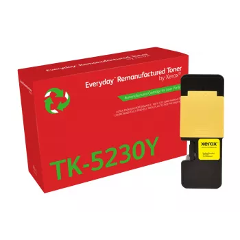 Everyday™ Żółty regenerowany toner Xerox kompatybilny z Kyocera TK-5230Y, Standardowa wydajność