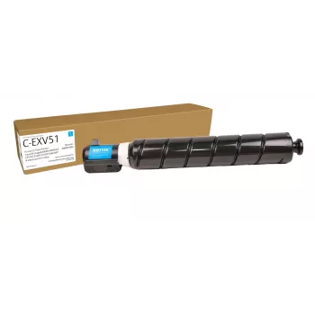 Codzienny™ Cyjanowy Regenerowany Toner od Xerox kompatybilny z Canon C-EXV51 (0482C002), Standardowa wydajność