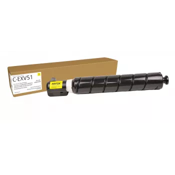 Everyday™ żółty Remanufactured Toner by Xerox kompatybilny z Canon C-EXV51 (0484C002), wydajność standardowa