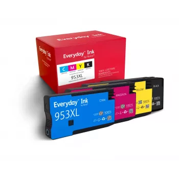 Codzienny™ Zestaw multipack tuszu Xerox kompatybilny z HP HP953XL (HP953XL MULTIPACK), Wysokowydajny