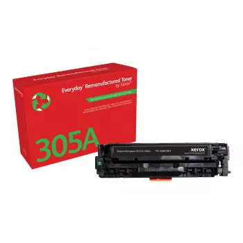 Everyday™ Czarny regenerowany toner firmy Xerox kompatybilny z HP 305A (CE410A), Standardowa wydajność
