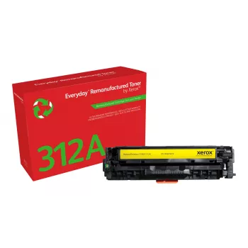 Everyday™ Żółty regenerowany toner Xerox kompatybilny z HP 312A (CF382A), Standardowa wydajność