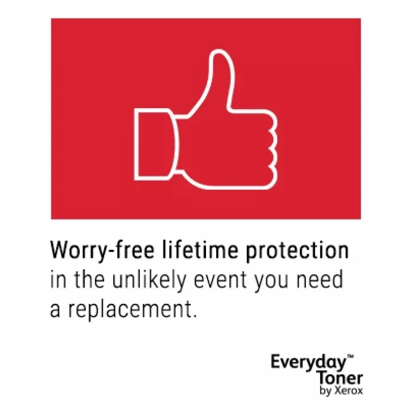 Everyday™ Czarny Toner Xerox kompatybilny z HP 507X (CE400X), Wysoka wydajność