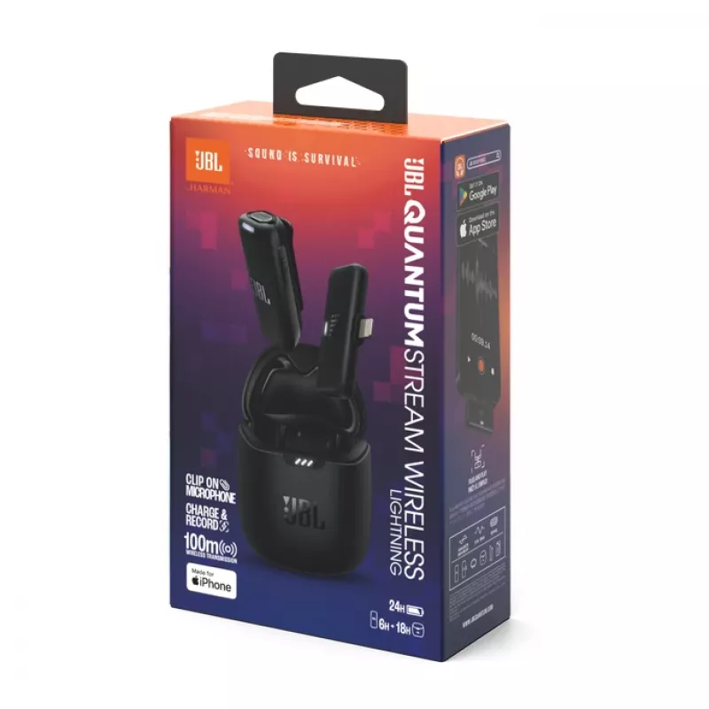 Mikrofon JBL JBLSTRMWLLGHTBLK Czarny