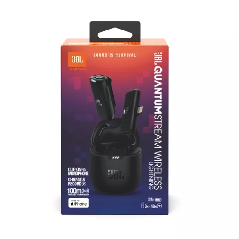 Mikrofon JBL JBLSTRMWLLGHTBLK Czarny