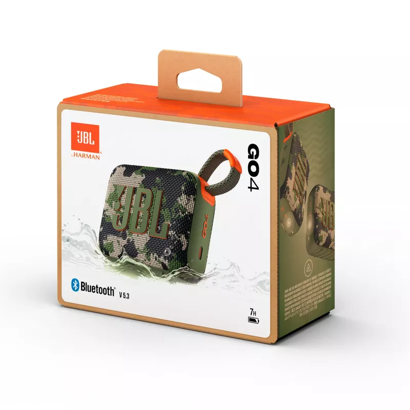JBL Go 4 Mono przenośny głośnik Camouflage 4,2 W