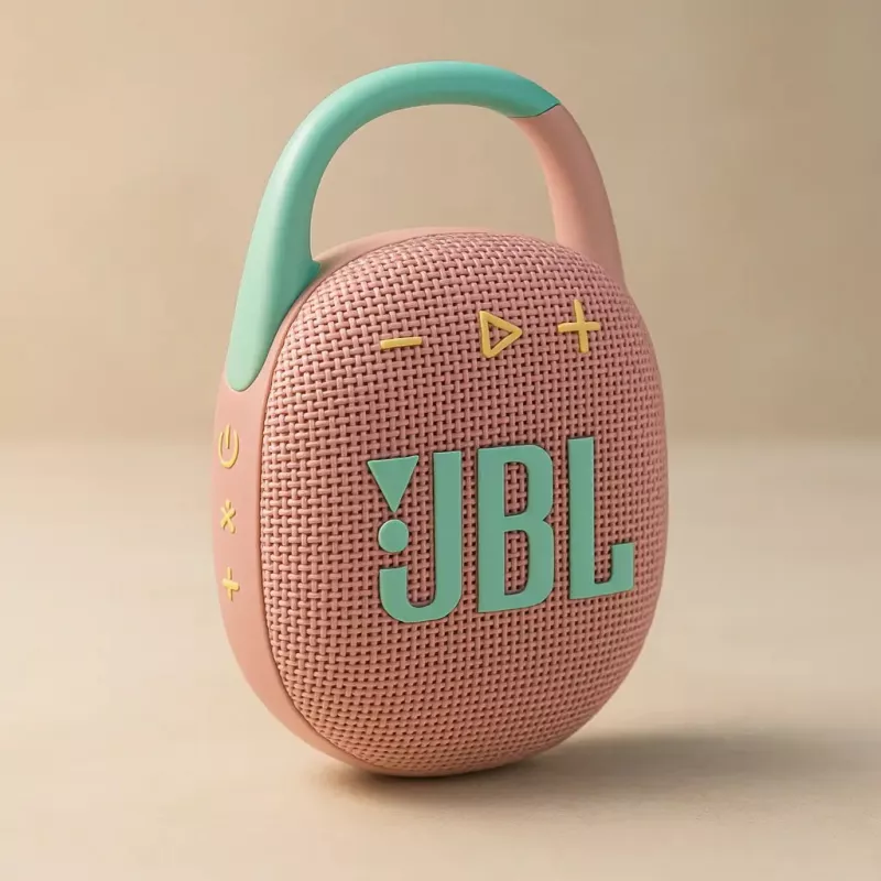 Głośnik przenośny JBL Clip 5 Mint (JBLCLIP5PINK)