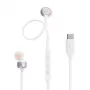 JBL Tune 310C Zestaw słuchawkowy Przewodowy Douszny Rozmowy/Muzyka USB Type-C Biały
