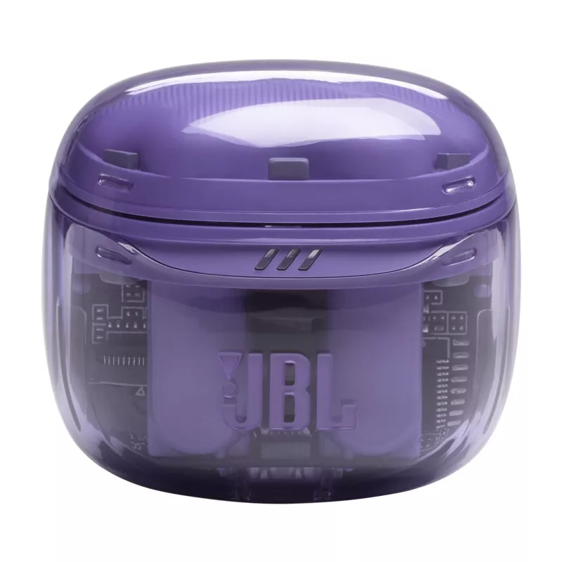 JBL Tune Flex 2 Ghost Edition Zestaw słuchawkowy True Wireless Stereo (TWS) douszny Rozmowy/Muzyka Bluetooth Fioletowy