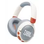 Zestaw słuchawkowy JBL Junior 470NC Bezprzewodowy Na pałąk Rozmowy/Muzyka USB Type-C Bluetooth Jasnoszary, Biały