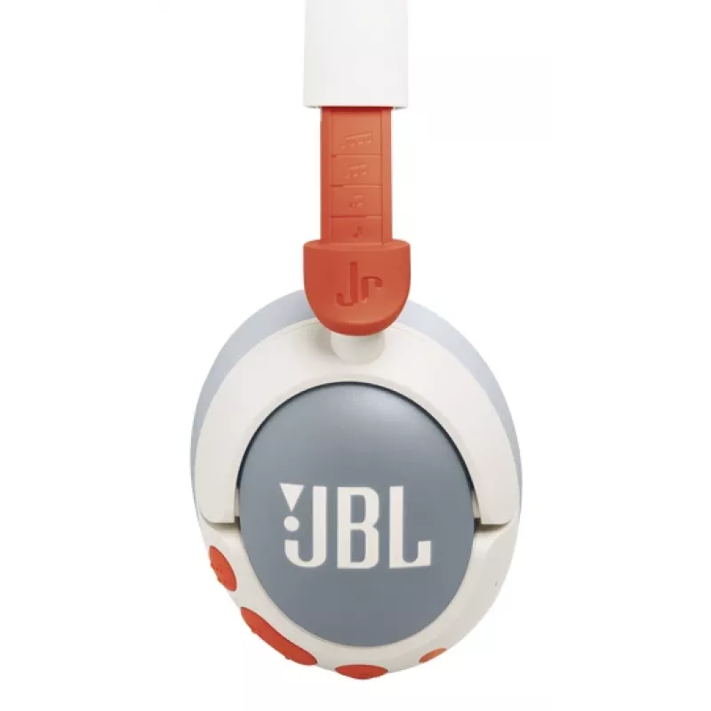 Zestaw słuchawkowy JBL Junior 470NC Bezprzewodowy Na pałąk Rozmowy/Muzyka USB Type-C Bluetooth Jasnoszary, Biały