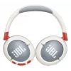 Zestaw słuchawkowy JBL Junior 470NC Bezprzewodowy Na pałąk Rozmowy/Muzyka USB Type-C Bluetooth Jasnoszary, Biały