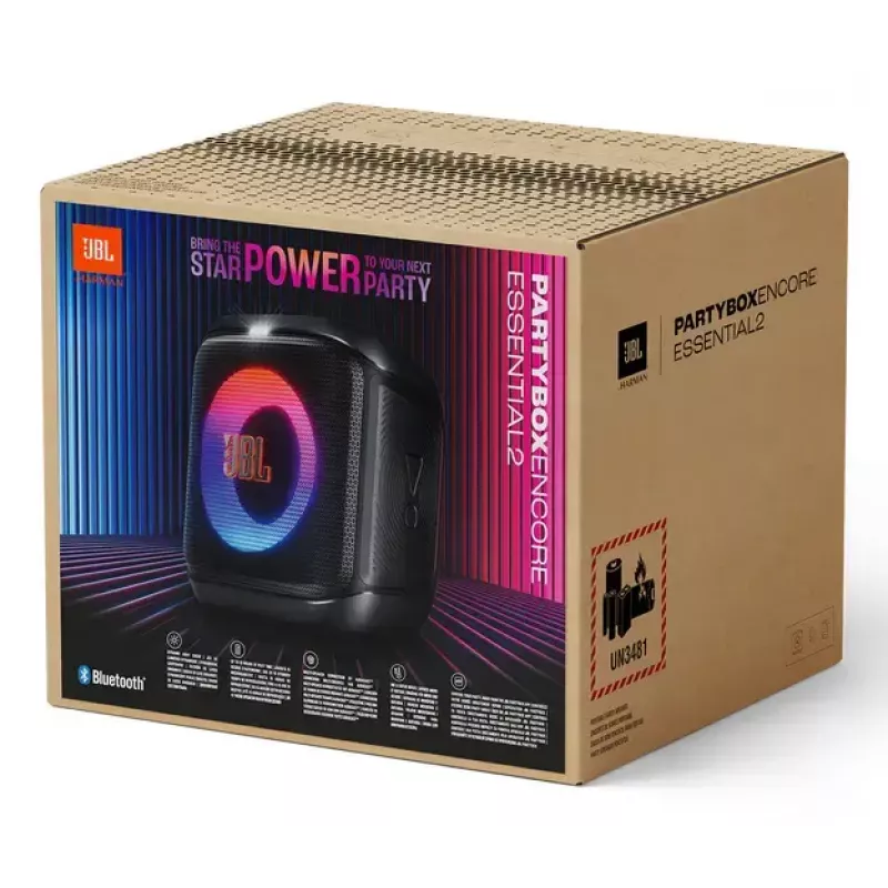 JBL PartyBox Encore Essential 2 Party speaker Czarny 100 W