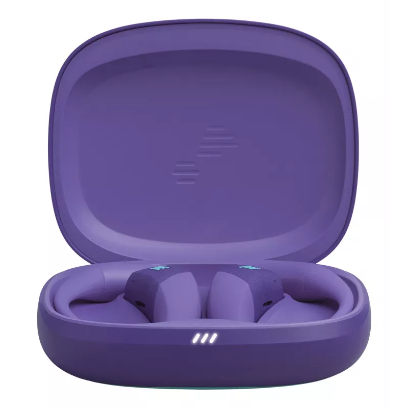 Zestaw słuchawkowy JBL Endurance Zone Wireless Open-ear Sports Bluetooth — fioletowy, 20–20000 Hz, 89,6 g