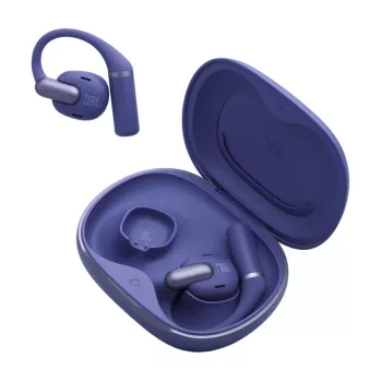 Zestaw słuchawkowy JBL Sense Pro TWS z zaczepem na ucho, Bluetooth, podstawka ładująca USB-C, 20–40000 Hz, niebieski, 95,2 g