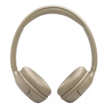 Zestaw słuchawkowy JBL Tune 530BT bezprzewodowy nauszny Rozmowy/Muzyka USB Type-C Bluetooth Beżowy