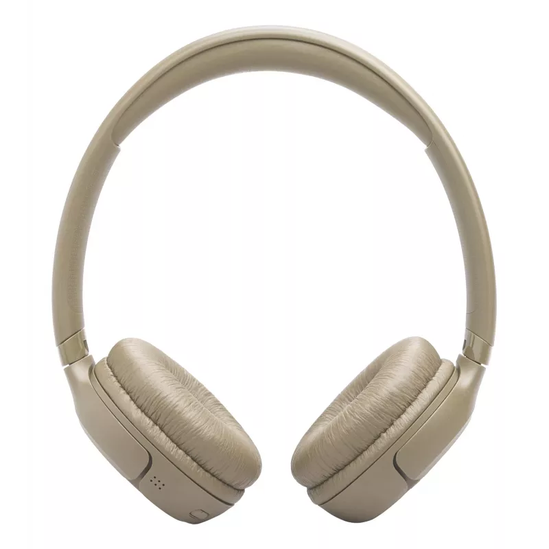 Zestaw słuchawkowy JBL Tune 530BT bezprzewodowy nauszny Rozmowy/Muzyka USB Type-C Bluetooth Beżowy
