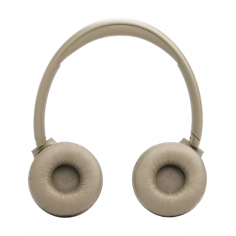 Zestaw słuchawkowy JBL Tune 530BT bezprzewodowy nauszny Rozmowy/Muzyka USB Type-C Bluetooth Beżowy