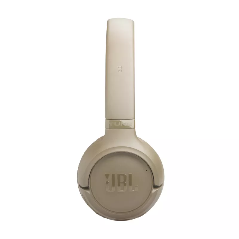 Zestaw słuchawkowy JBL Tune 530BT bezprzewodowy nauszny Rozmowy/Muzyka USB Type-C Bluetooth Beżowy