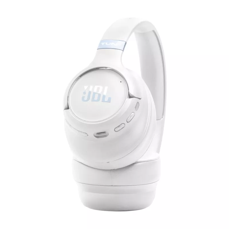 JBL Tune 780NC Zestaw słuchawkowy Przewodowy i bezprzewodowy Pałąk nagłowny Rozmowy/Muzyka USB Typu-C Bluetooth Biały