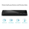 TP-Link UH700 hub interfejsowy USB 3.2 Gen 1 (3.1 Gen 1) Micro-B 5000 Mbit/s Czarny