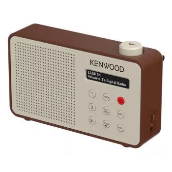 Kenwood CRM25DABT Przenośne cyfrowe radio Mocha