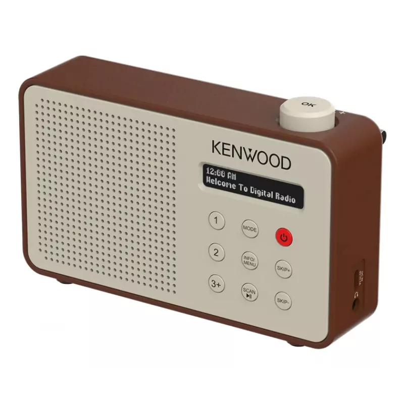 Kenwood CRM25DABT Przenośne cyfrowe radio Mocha
