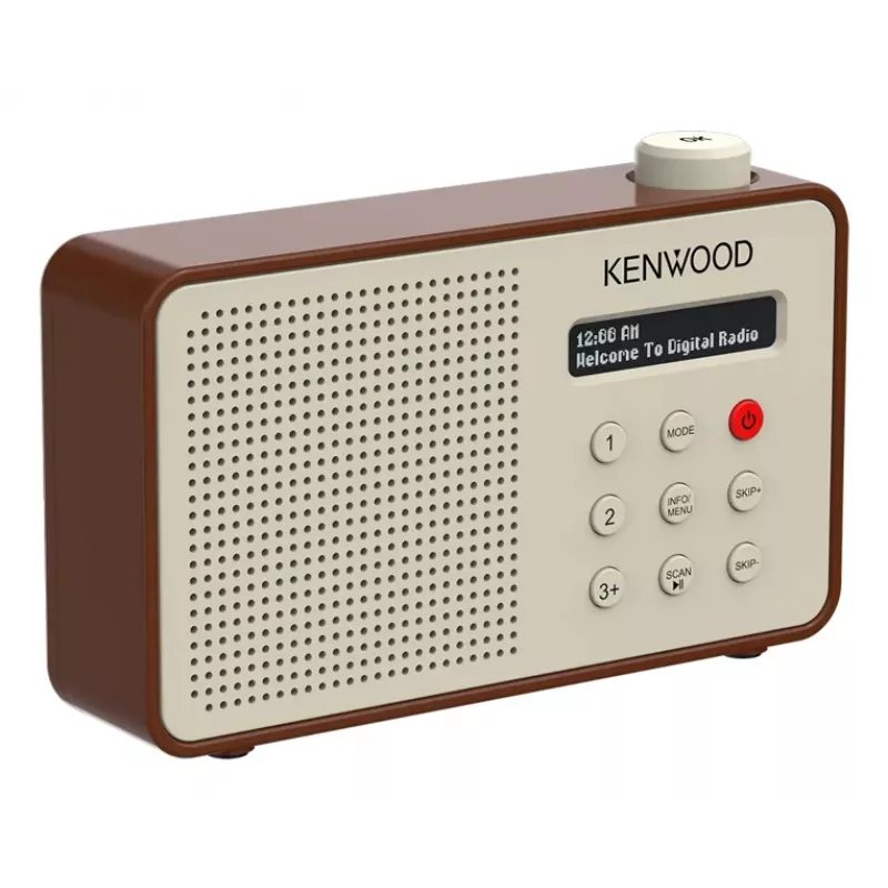 Kenwood CRM25DABT Przenośne cyfrowe radio Mocha