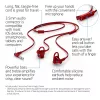 HP Earbuds Czarny Headset 150, przewodowy, połączenia/muzyka, 20 - 20000 Hz, 15 g, zestaw słuchawkowy, czarny