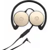 Zestaw słuchawkowy HP Stereo H2800 (czarny z jedwabistym złotem), Przewodowy, Rozmowy/Muzyka, 125 g, Zestaw słuchawkowy, Czarny, Złoty