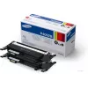 Zestaw 2 tonerów, Samsung CLT-P4092B, Czarny, 1500 stron na toner