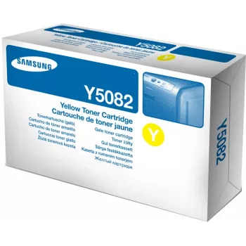 Żółty wkład tonera Samsung CLT-Y5082S — Kolorowy laser, 2000 stron, 1 szt.